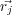 r⃗j